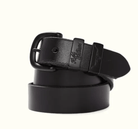 RM Williams Mens Belts 30in / Black/Black RM Williams Belt Slim Drover