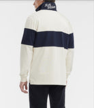 RM Williams Mens Jumpers- Jackets - Vests RM Williams Jumper Mens Heritage Panel Rugby