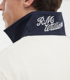 RM Williams Mens Jumpers- Jackets - Vests RM Williams Jumper Mens Heritage Panel Rugby