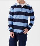 RM Williams Mens Jumpers- Jackets - Vests S / Navy/Blue RM Williams Rugby Jumper Mens Cradle