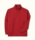 RM Williams Mens Jumpers, Jackets & Vests S / Red Marle RM Williams Sweatshirt Mulyungarie 1/4 Zip