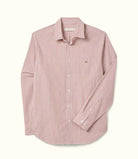 RM Williams Mens Shirts M / Red/White RM Williams Shirt Mens Regular Poplin Stripe