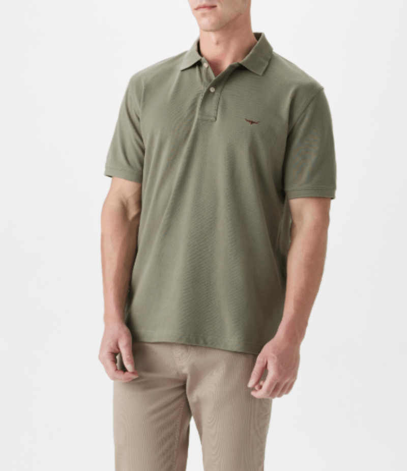RM Williams Mens Shirts RM Williams Polo Mens Rod