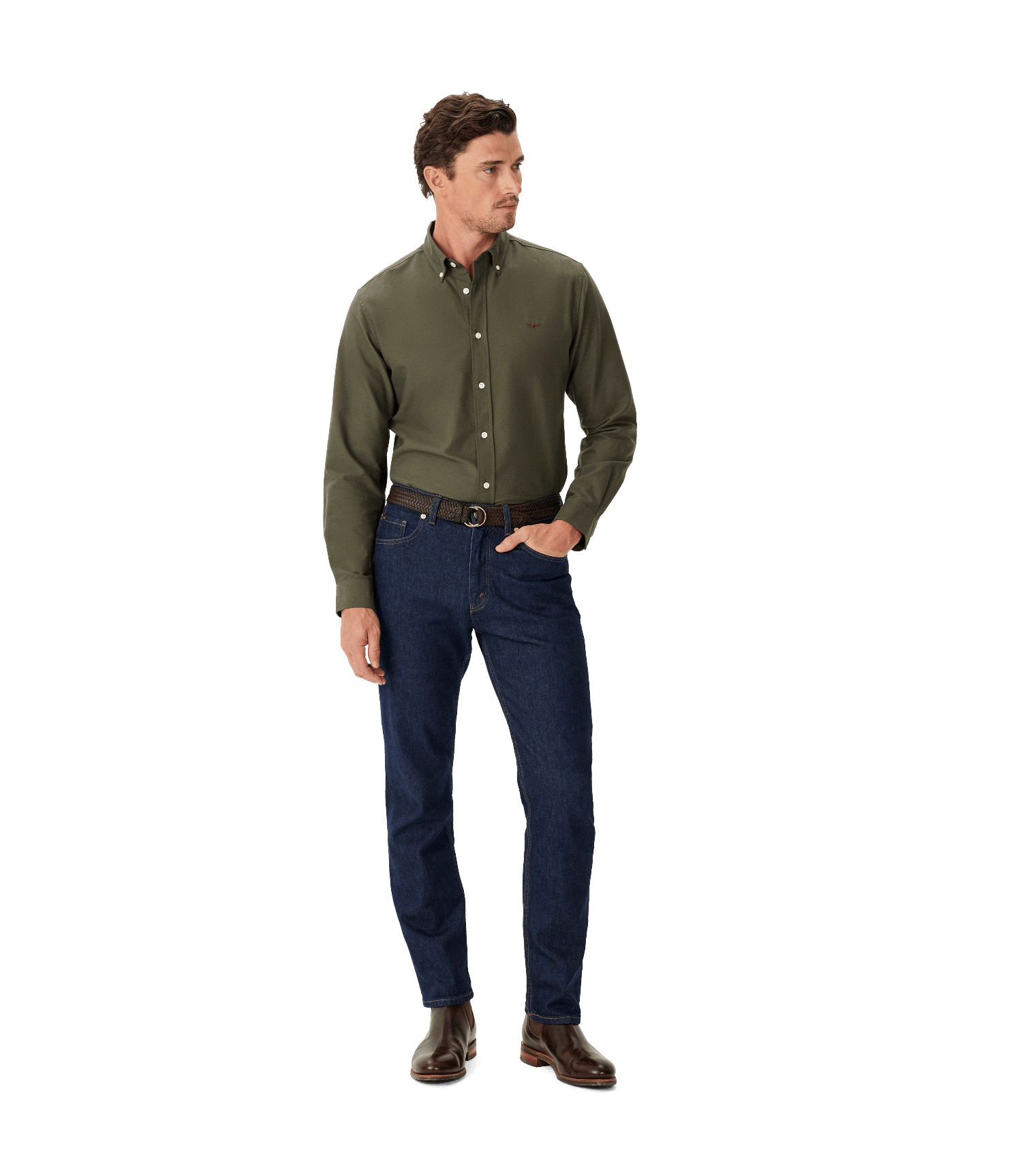 RM Williams Mens Shirts RM Williams Shirt Mens Clapton Oxford