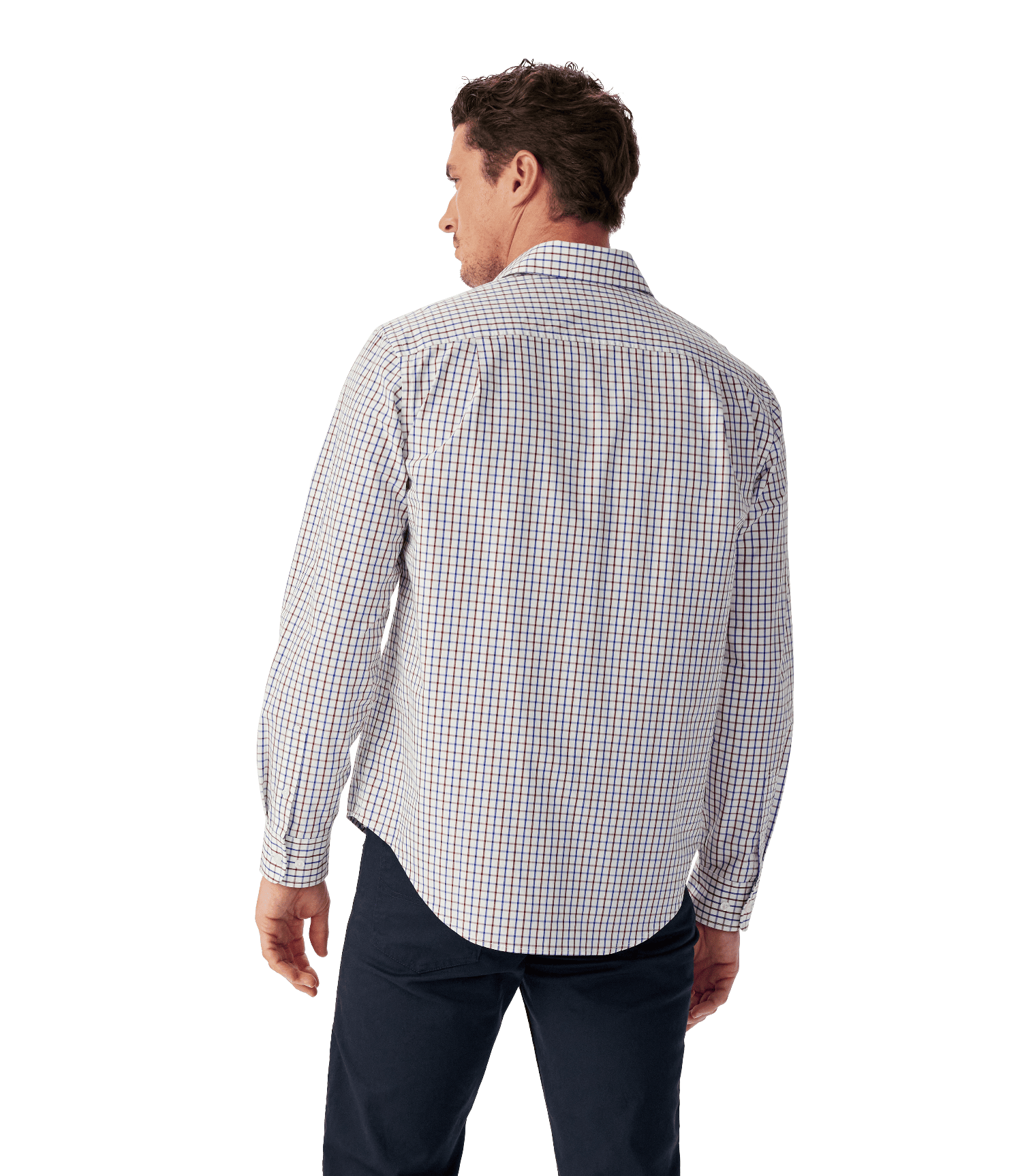 RM Williams Mens Shirts RM Williams Shirt Mens Newland Poplin Check