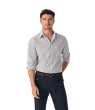 RM Williams Mens Shirts RM Williams Shirt Mens Newland Poplin Check