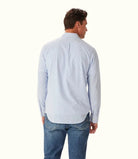 RM Williams Mens Shirts RM Williams Shirt Mens Regular Poplin Stripe