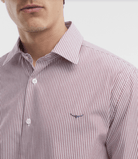 RM Williams Mens Shirts RM Williams Shirt Mens Sommers Poplin Stripe