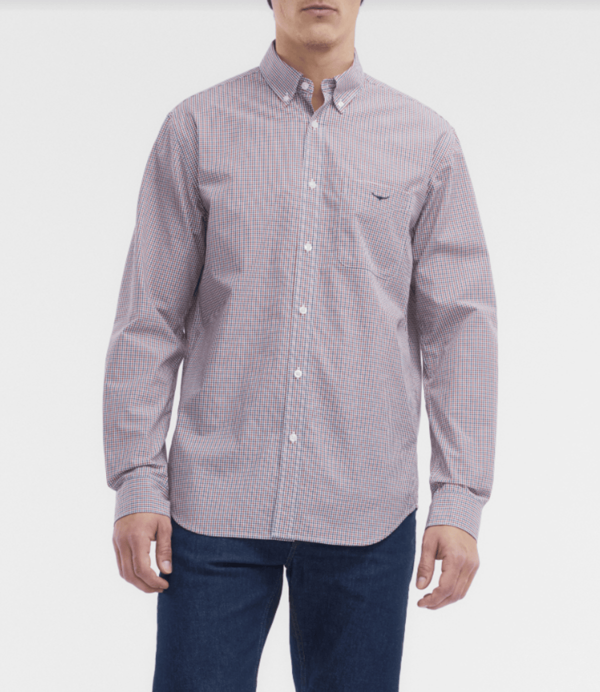 RM Williams Mens Shirts RM Williams Shirt Mens Whyalla Poplin
