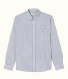 RM Williams Mens Shirts S / Navy/White RM Williams Shirt Mens Collins (SH201WS6301)