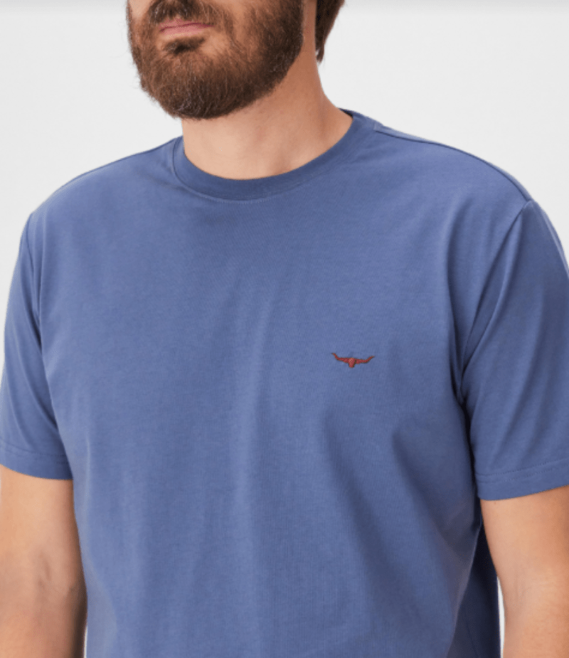 RM Williams Mens Shirts S / Vintage Indigo RM Williams Tee Mens Parson