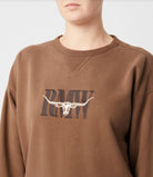 RM Williams Womens Jumpers- Jackets - Vests RM Williams Jumper Womens Heritage Crew