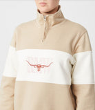 RM Williams Womens Jumpers- Jackets - Vests RM Williams Jumper Womens Trickett Panel
