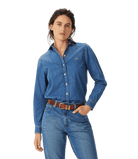 RM Williams Womens Shirts 10 / Denim RM Williams Shirt Womens Olney