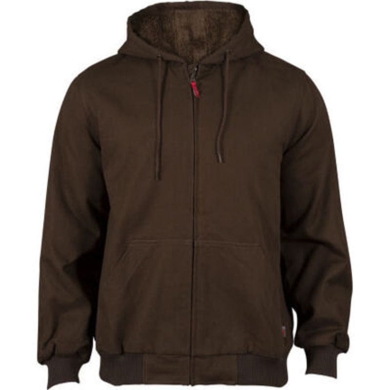 Rocky Chore Mens Jumpers, Jackets & Vests M / Brown Rocky Chore Jacket with Hood Mens (WW00063)