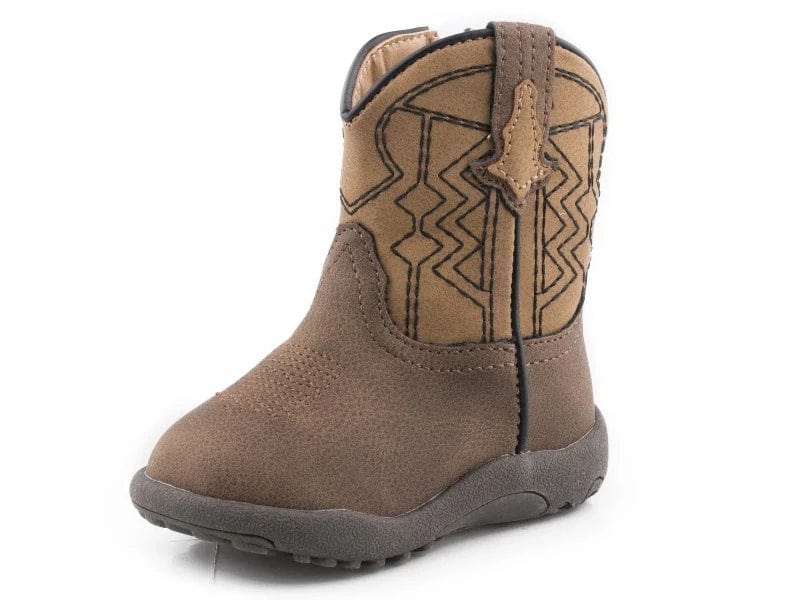 Roper Baby Cowkids INF 1 / Brown/Tan Roper Boots Cowbabies Cassidy (09-016-1900-2990)