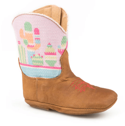 Roper Baby Cowkids INF 1 Roper Boots Cowbabies Colourful Cactus (09-016-7907-1374)