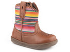 Roper Baby Cowkids INF 1 / Serape Roper Infants Cowbaby Boots Serape Tan