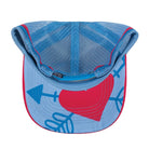 Roper Caps Blue Jewel Roper Cap Trucker Cactus Print