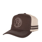 Roper Caps Chocolate/Stone Roper Cap Trucker Logo