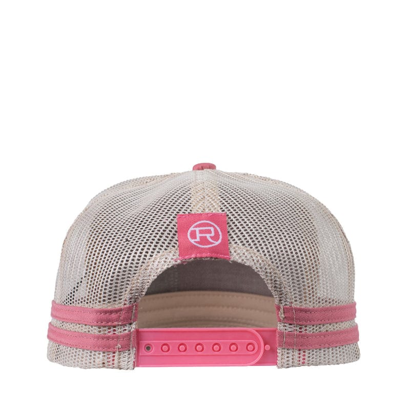 Roper Caps Dusty Rose Roper Cap Trucker Cattle Tag