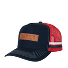 Roper Caps Navy/Red Roper Cap Trucker Patch