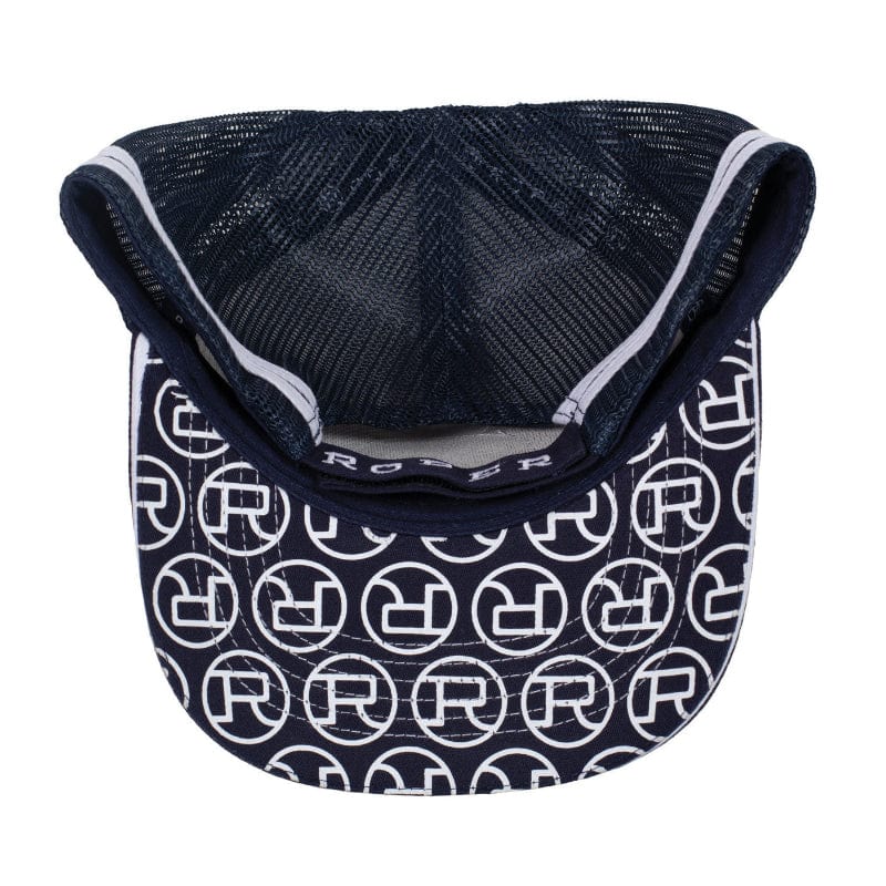 Roper Caps Navy/White Roper Cap Trucker Mini Plaid