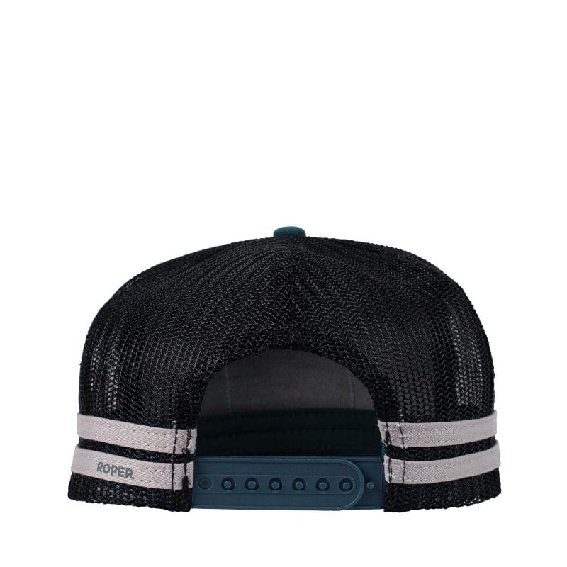Roper Caps Petrol Roper Cap Trucker Bull Skull
