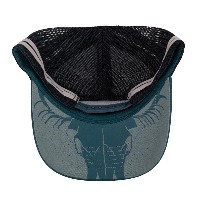 Roper Caps Petrol Roper Cap Trucker Bull Skull