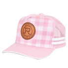 Roper Caps Pink/Light Pink Roper Trucker Cap Mini Plaid