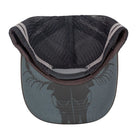 Roper Caps Steel Grey Roper Cap Trucker Bull Skull