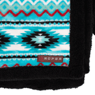 Roper Gifts - Homewares Turquoise Roper Throw Blanket Aztec