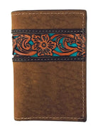 Roper Handbags & Wallets Roper Trifold Tooled Leather Wallet