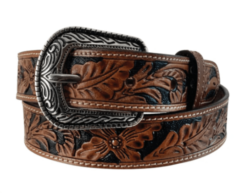 Roper Kids Belts 18in / Tan Roper Belt Boys Bridel Full Grain Leather