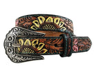 Roper Kids Belts S / Brown Roper Belt Girls Hand Tooled Sunflower