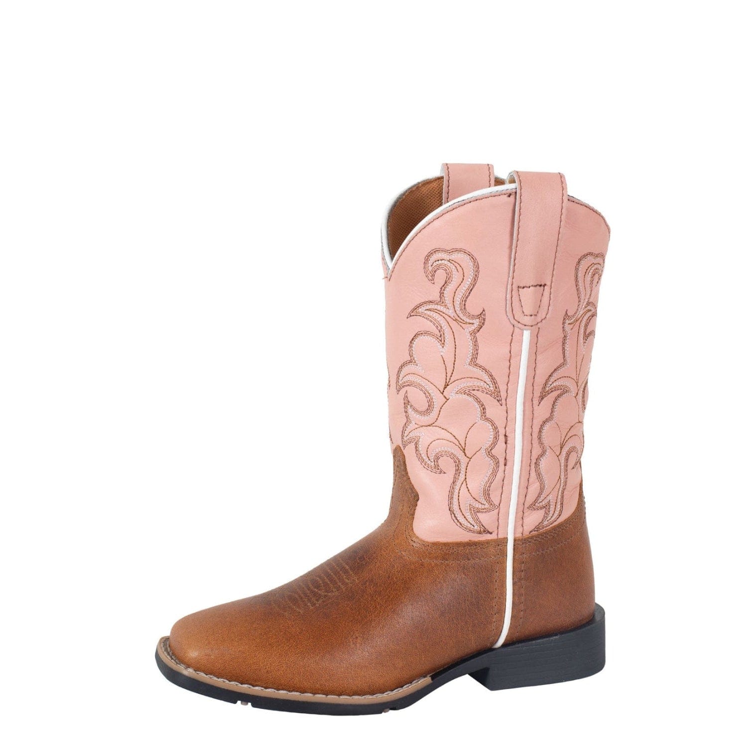 Roper Kids Boots - Shoes CH 7 / Tan/Pink Roper Boots Kids Gabriel