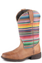 Roper Kids Boots - Shoes CH 9 / Serape Roper Little Kids Boots Cora Serape Tan