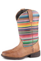 Roper Kids Boots & Shoes CH 9 / Serape Roper Little Kids Boots Cora Serape Tan