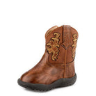 Roper Kids Boots & Shoes INF 1 / Cognac Ostrich Print/Cognac Roper Boots Infant Quills