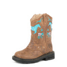 Roper Kids Boots - Shoes TOD 5 Roper Toddler Horse Flowers Light Up Boots