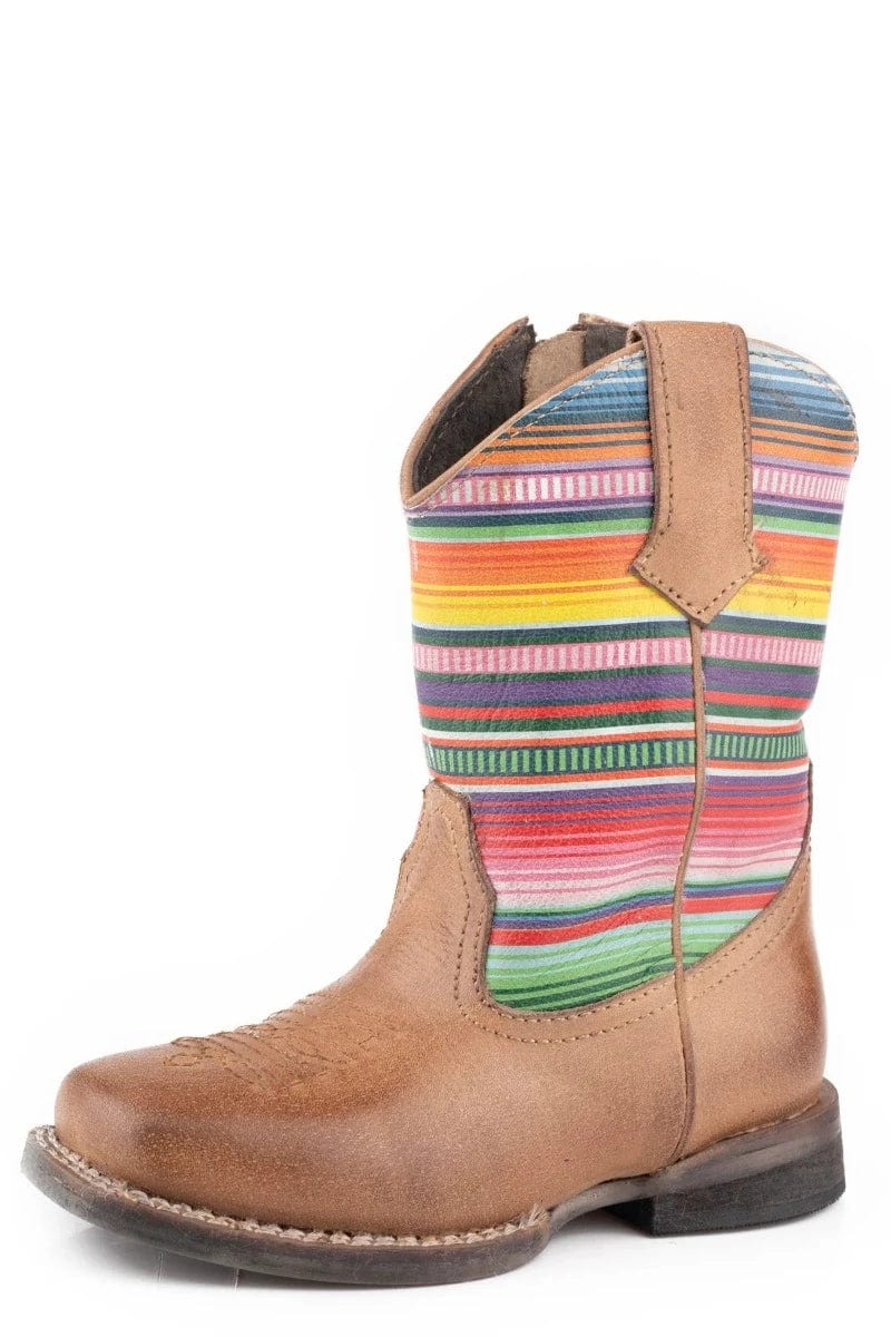 Roper Kids Boots & Shoes TOD 5 / Serape Roper Toddler Boots Cora Serape