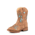 Roper Kids Boots & Shoes TOD 6 / Tan Roper Boots Toddler Glitter Breeze