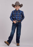 Roper Kids Shirts Roper Shirt Boys Amarillo Collection Plaid