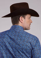 Roper Mens Shirts Roper Shirt Mens Amarillo Collection Print