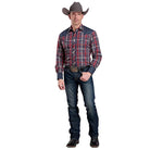 Roper Mens Shirts Roper Shirt Mens Karman Special Collection Plaid