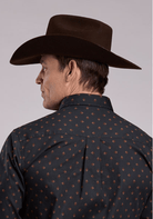 Roper Mens Shirts Roper Shirt Mens West Made Collection Print