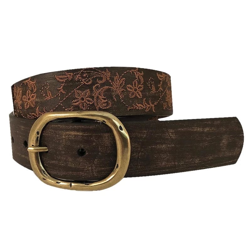 Roper Womens Belts S / Brown Roper Belt Womens Genuine Leather