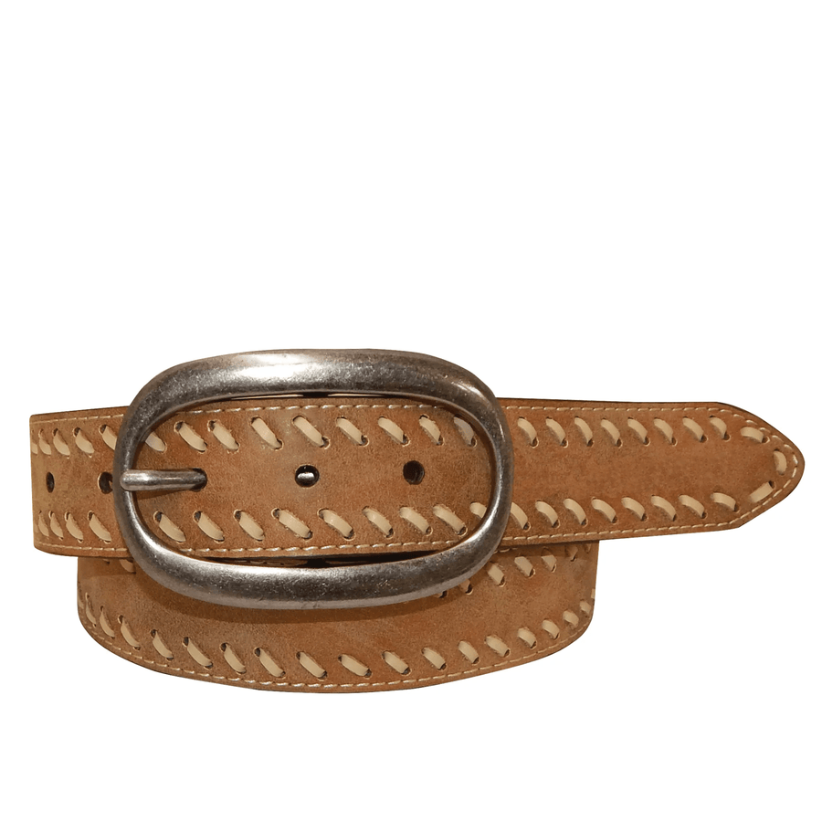 Roper Womens Belts S / Brown Roper Belt Womens Vintage Genuine Leather with Lacing
