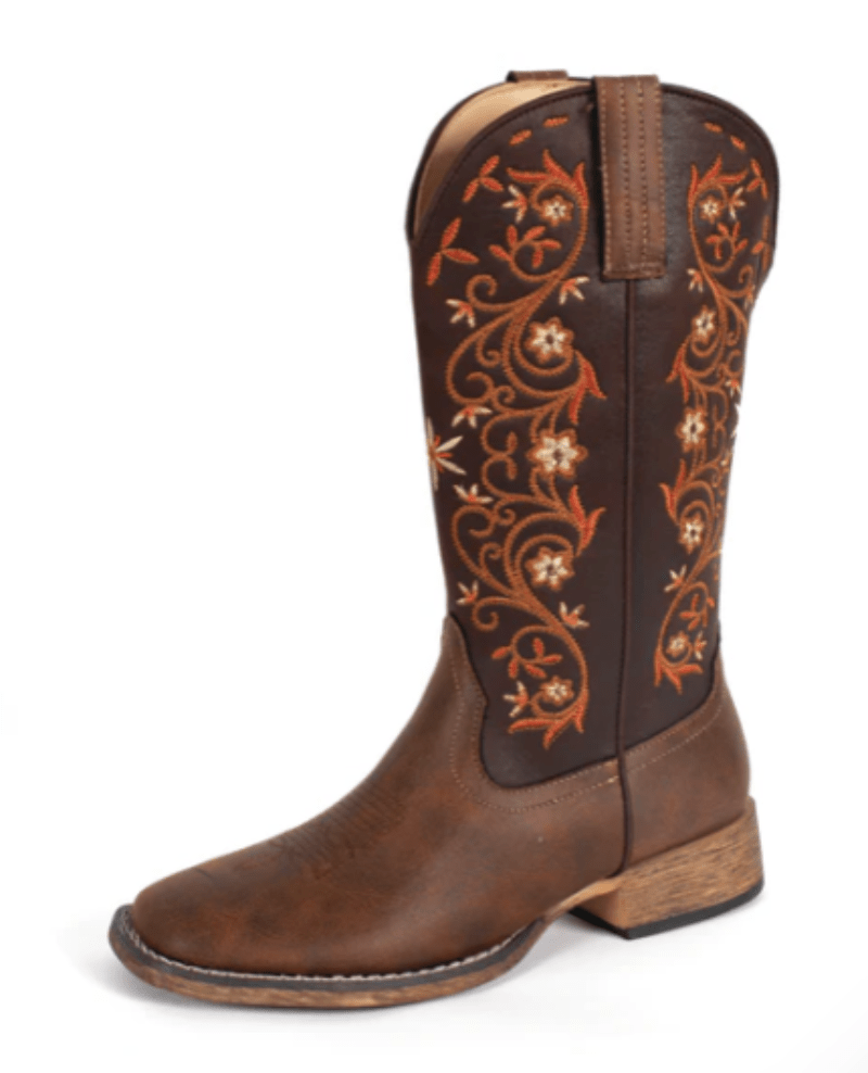Roper Womens Boots & Shoes WMN 6.5 / Brown/Chocolate Roper Boots Womens Bailey Vines