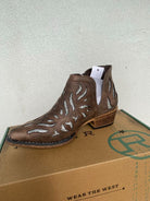 Roper Womens Boots & Shoes WMN 6.5 / Brown/Silver Glitter Roper Boots Womens Ava Floral